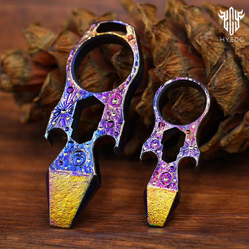 Star Sky Limited Edition Multi-Functional Bottle Opener EDC Tool Titanium Alloy Tactical Window Crowbar Breaker