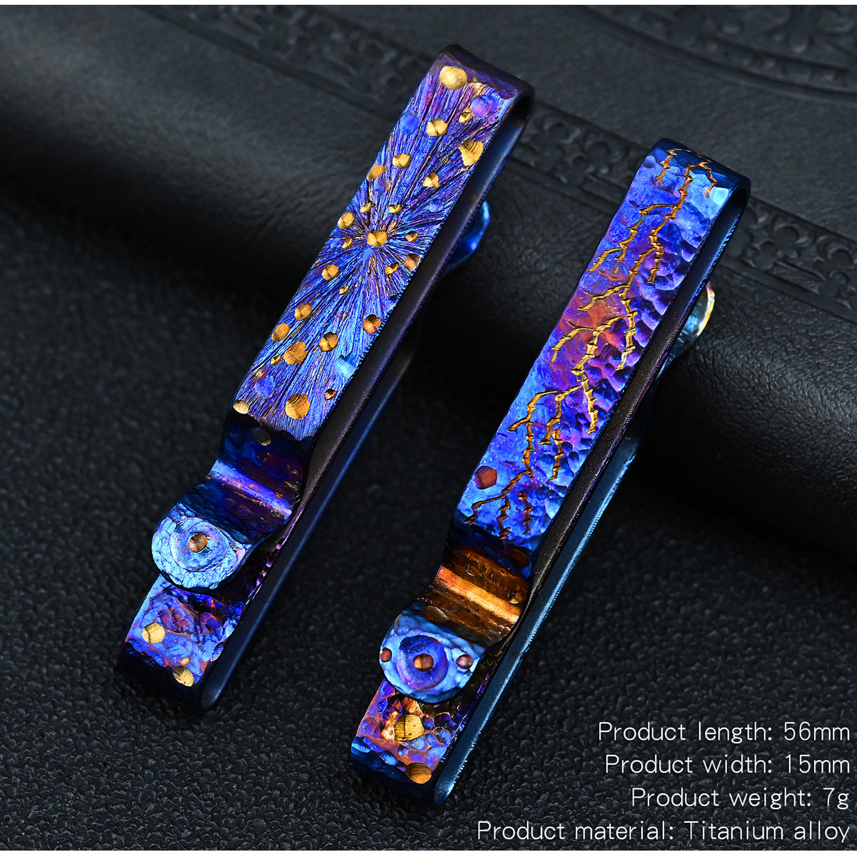 Star Sky Limited Edition Titanium Waist Belt Buckle Titanium Alloy Keychain Portable EDC Outdoor Tool