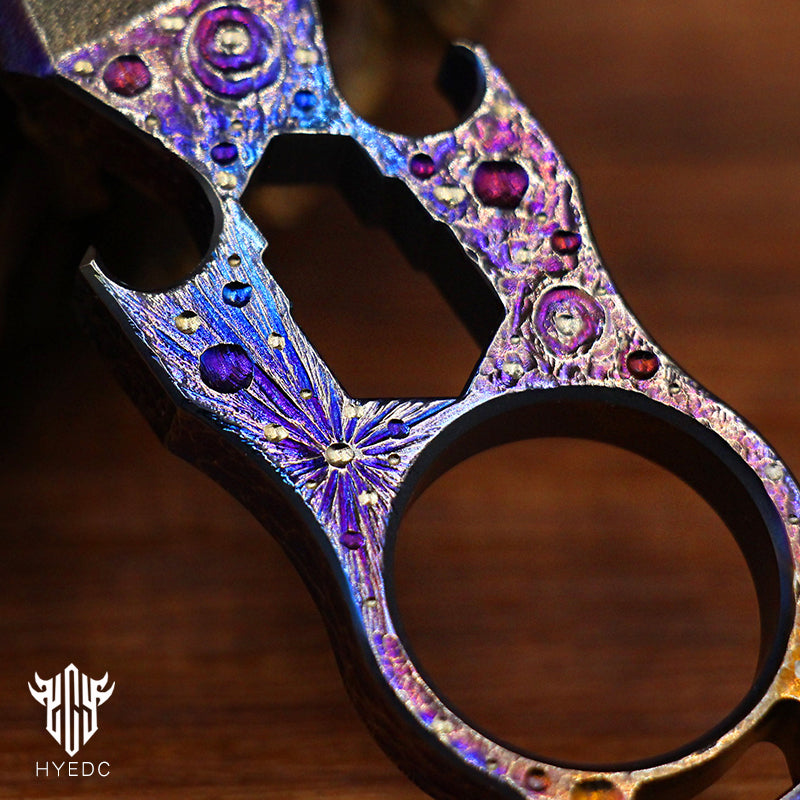 Star Sky Limited Edition Multi-Functional Bottle Opener EDC Tool Titanium Alloy Tactical Window Crowbar Breaker