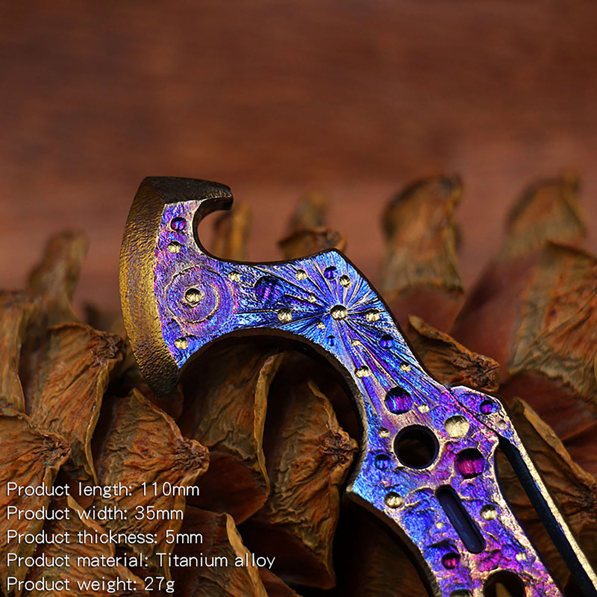 Star Sky Limited Edition Multi-Functional EDC Crowbar Bottle OpenerTool Titanium Alloy Tactical Window Breaker