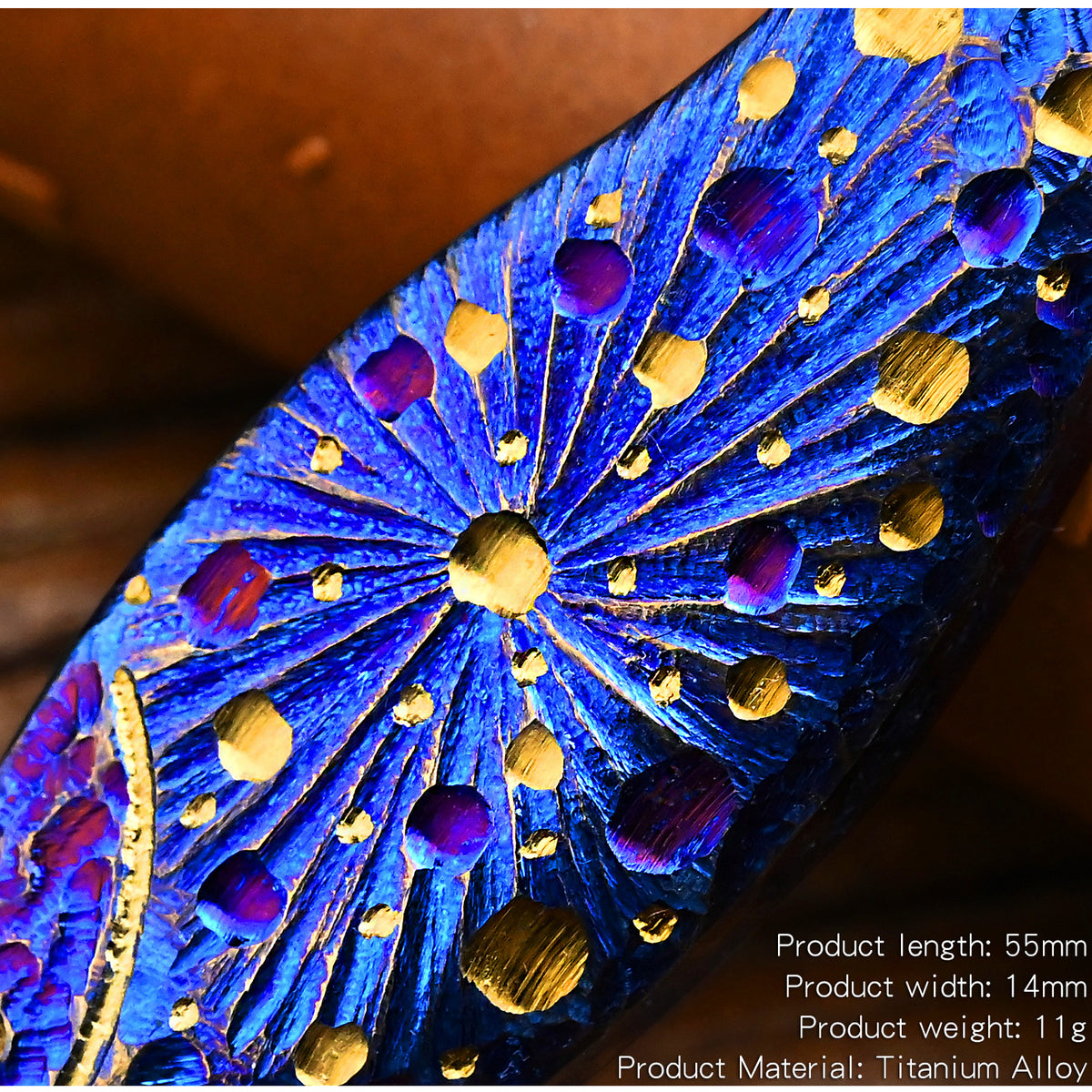 HCYEDC Star Sky Limited Titanium Survival Whistle Compact Emergency Safety Whistle Rust-Proof Whistles for Camping Rescue Training