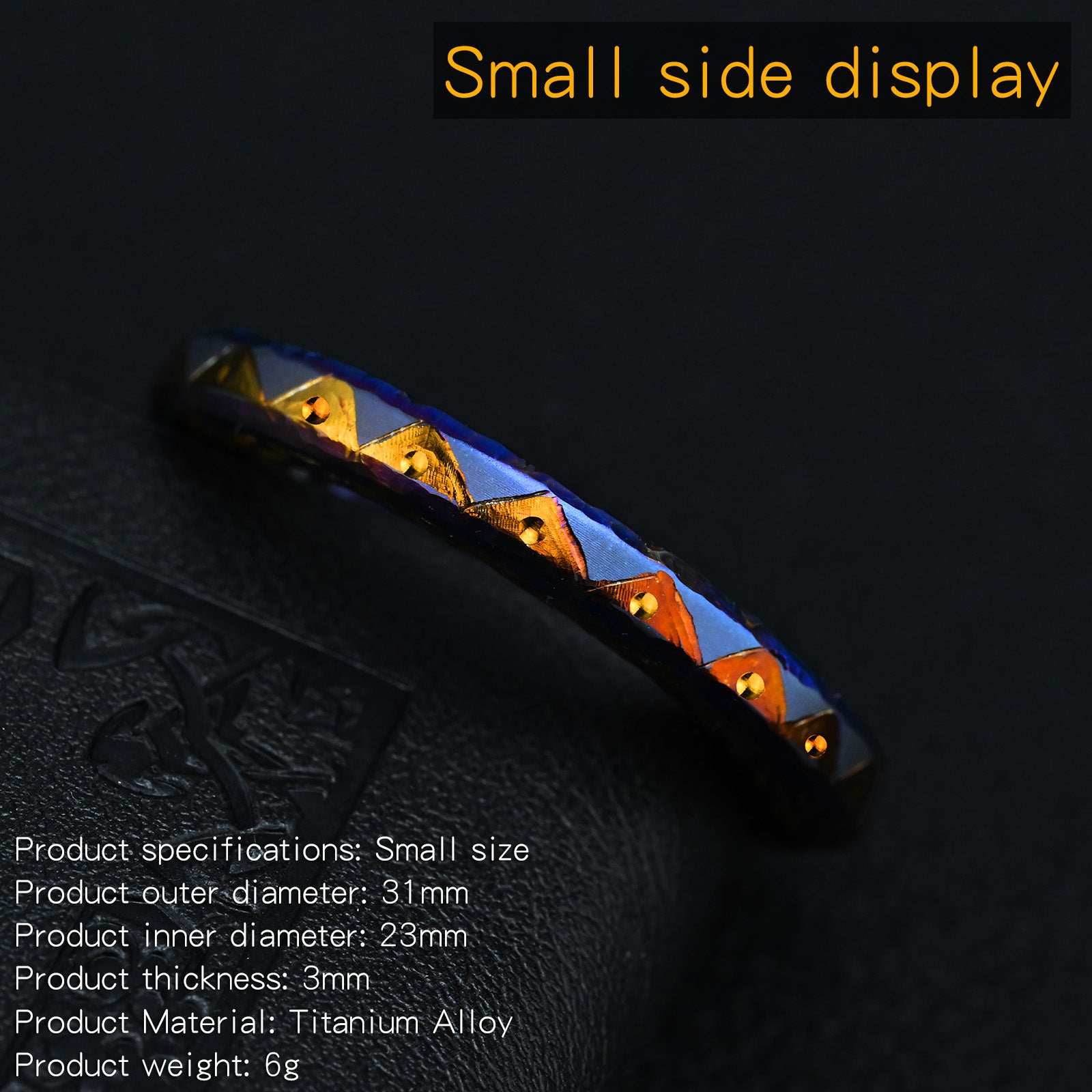 Star Sky Limited Edition Titanium Alloy Key Chain Multi-Function Car lightning Men's Pendant Key Chain EDC