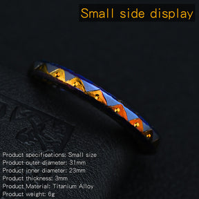 Star Sky Limited Edition Titanium Alloy Key Chain Multi-Function Car lightning Men's Pendant Key Chain EDC