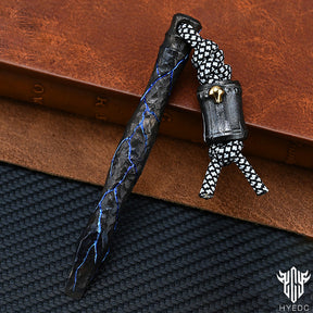 Hand Carving Stone pattern Titanium Alloy Multi-Function Crowbar  Opener Outdoor Crowbar EDC