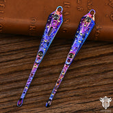 Star Sky Limited Portable Titanium Earpick Ear Scoop Titanium Alloy Ear Spoon Outdoor EDC Tool