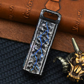 Handmade Titanium Mechanical Automatic IgnitionLighter Alloy Material EDC Gift Box