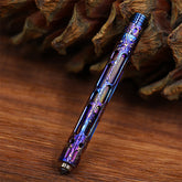 HCYEDC Star Sky Mini Titanium Alloy Tactical Pen Star Sky Limited Edition Metal Tungsten Steel Signature Pen EDC Emergency Defense Emergency Escape