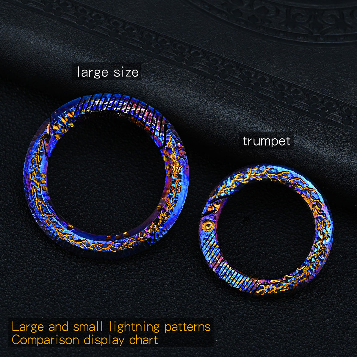 Star Sky Limited Edition Titanium Alloy Key Chain Multi-Function Car lightning Men's Pendant Key Chain EDC