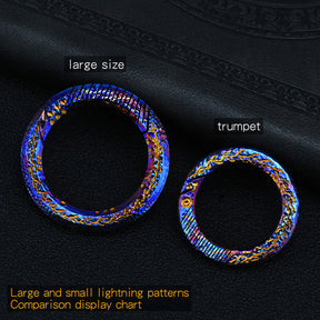 Star Sky Limited Edition Titanium Alloy Key Chain Multi-Function Car lightning Men's Pendant Key Chain EDC