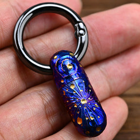 Star SkLimited Edition Portable Small Titanium Alloy Sealed Bottle Waterproof Box Medicine Bottle Outdoor EDC First-Aid Supplies