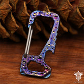 Star Sky Limited Edition Titanium Alloy Key Chain Multi-Function Car Bottle Opener Men's Pendant Key Chain EDC