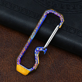 Titanium Alloy Star Sky Keychain Portable Pocket Multi Tool Keyring Outdoor EDC Bottle Opener Mini Survival Key Chain