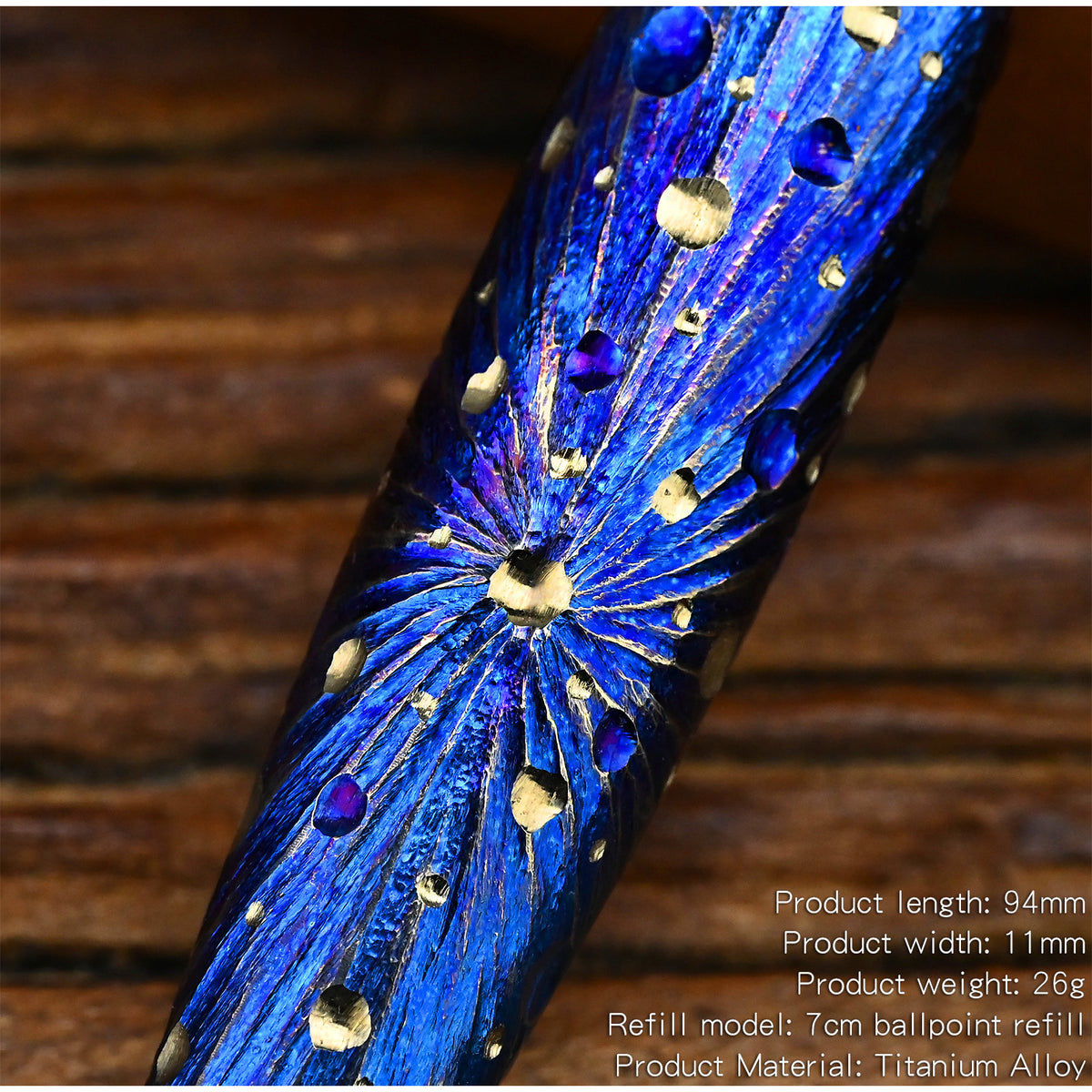 Star Sky Limited Edition Mini Tactical Pen Titanium Alloy Metal Tungsten Steel EDC Signature Pen for Tactical Writing