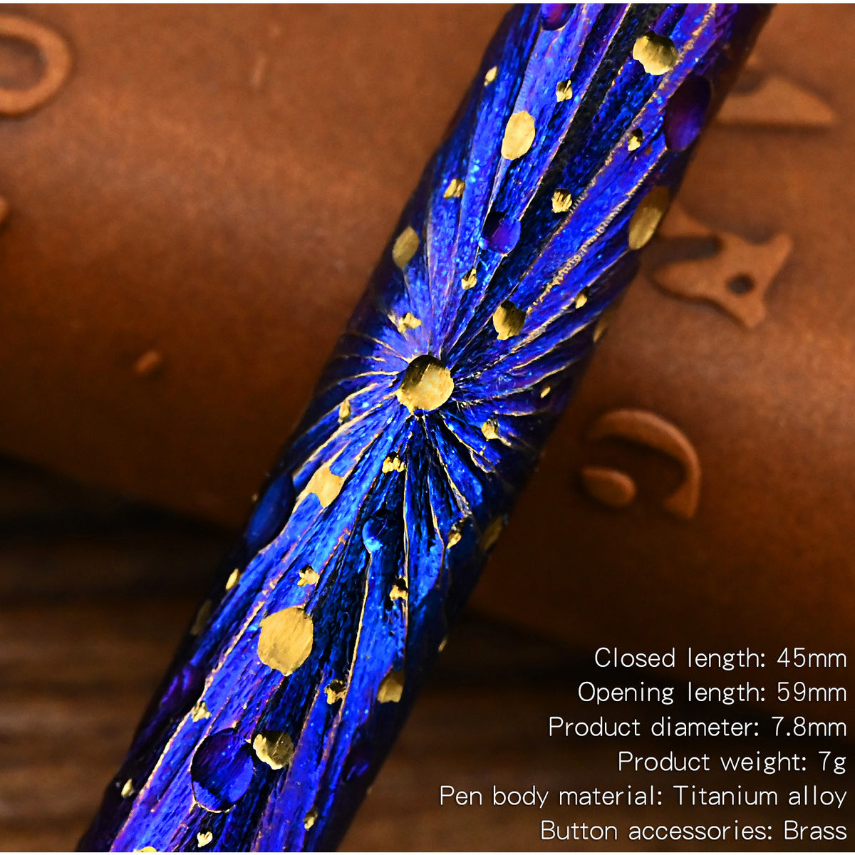 Star Sky Limited Titanium Alloy MINI Eternal Pencil Needn‘t Shave Erasable Pencil Portable Key Pocket Emergency Writing EDC