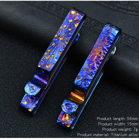 Star Sky Limited Edition Titanium Waist Belt Buckle Titanium Alloy Keychain Portable EDC Outdoor Tool