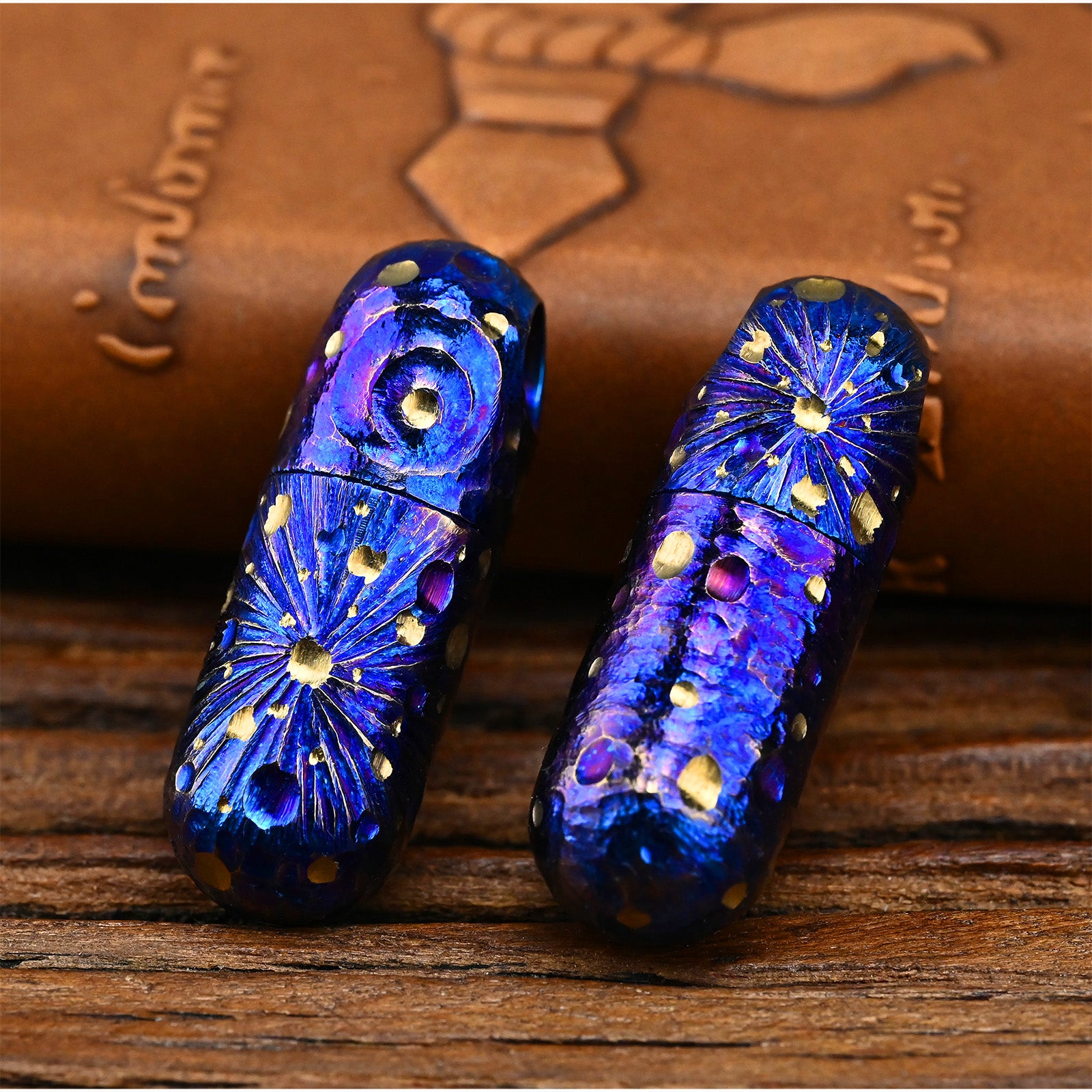 Star SkLimited Edition Portable Small Titanium Alloy Sealed Bottle Waterproof Box Medicine Bottle Outdoor EDC First-Aid Supplies