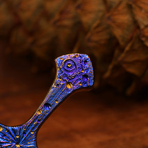 Starry Sky Limited Edition Titanium Cross Defensive  Necklace Pendant Survival Equipment Window Breaking Tool EDC