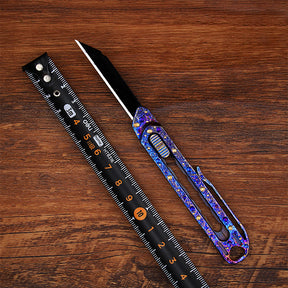 Star Sky Titanium Multifunctional Alloy Push Knife Multifunctional Pocket Cutter Paper Knife can Replace Blade Art Knife Wallpap