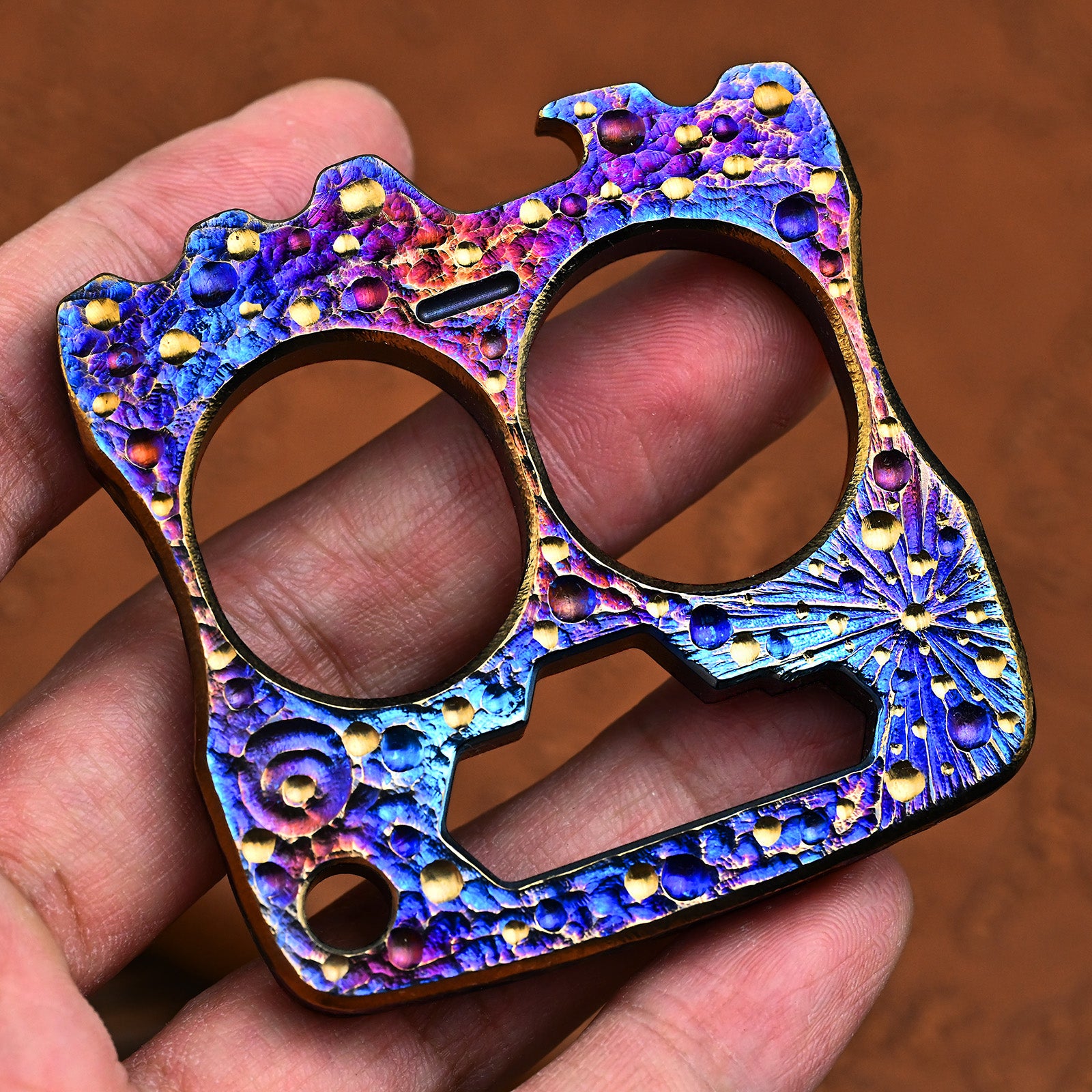 Star Sky Limited Edition Multi-Functional Tool Titanium Bottle Opener Alloy Tactical Window Breaker EDC