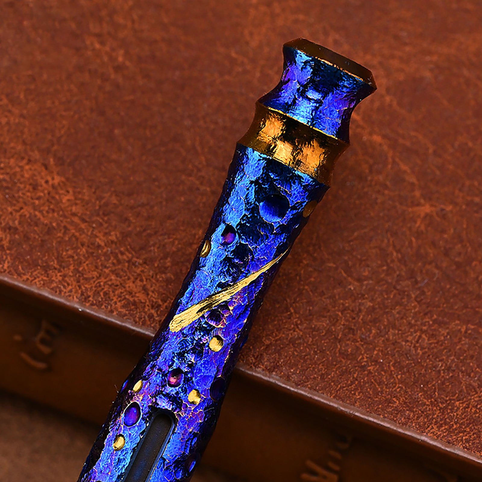 Hand Carving Star Sky  Titanium Alloy Multi-Function Crowbar  Opener Outdoor Crowbar EDC