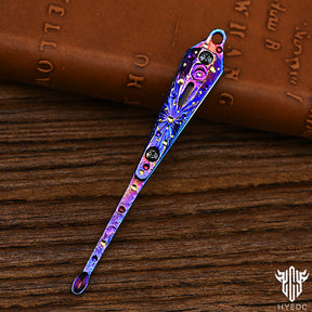 Star Sky Limited Portable Titanium Earpick Ear Scoop Titanium Alloy Ear Spoon Outdoor EDC Tool