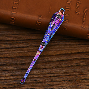 Star Sky Limited Portable Titanium Earpick Ear Scoop Titanium Alloy Ear Spoon Outdoor EDC Tool