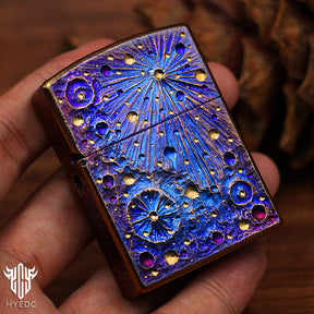 Star Sky Limited Edition Titanium Alloy Kerosene Lighter Cigarette Cigar Windproof And Waterproof Outdoor Camping Lighter