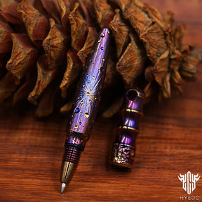 Star Sky Limited Edition Mini Tactical Pen Titanium Alloy Metal Tungsten Steel EDC Signature Pen for Tactical Writing