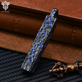 Titanium Alloy Whistle Hand Carved Outdoor Survival Referee Whistle EDC
