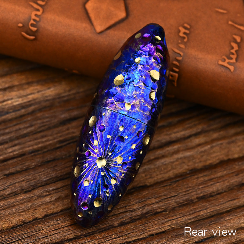 Star Sky Limited Mini Titanium Fuel Oil Lighter Waterproof Moisture Proof EDC Tool with Sealed Compartment for Medicine