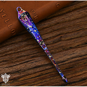 Star Sky Limited Portable Titanium Earpick Ear Scoop Titanium Alloy Ear Spoon Outdoor EDC Tool