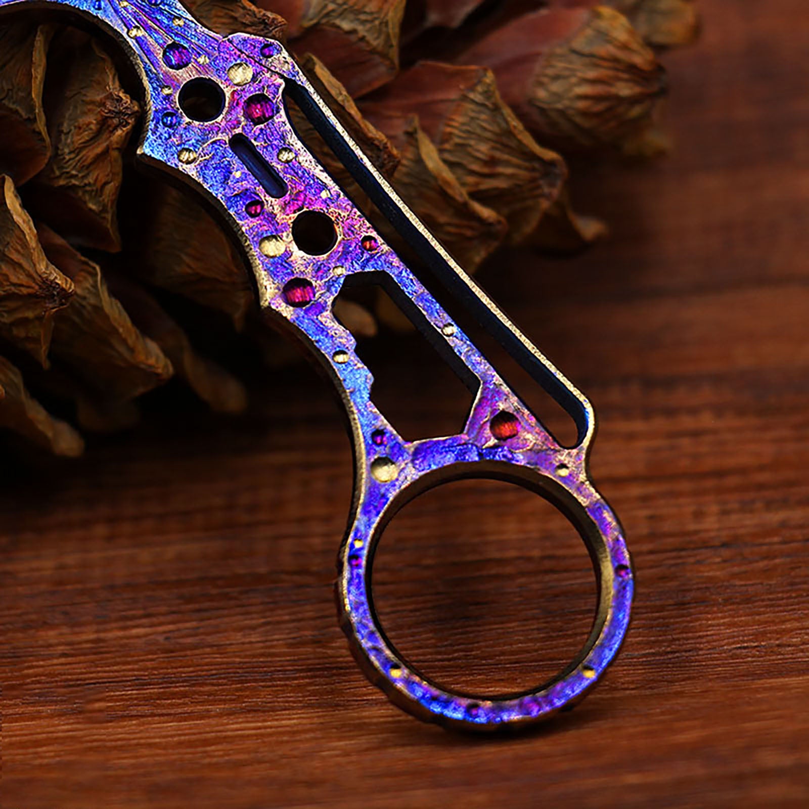 Star Sky Limited Edition Multi-Functional EDC Crowbar Bottle OpenerTool Titanium Alloy Tactical Window Breaker