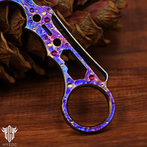 Star Sky Limited Edition Multi-Functional EDC Crowbar Bottle OpenerTool Titanium Alloy Tactical Window Breaker