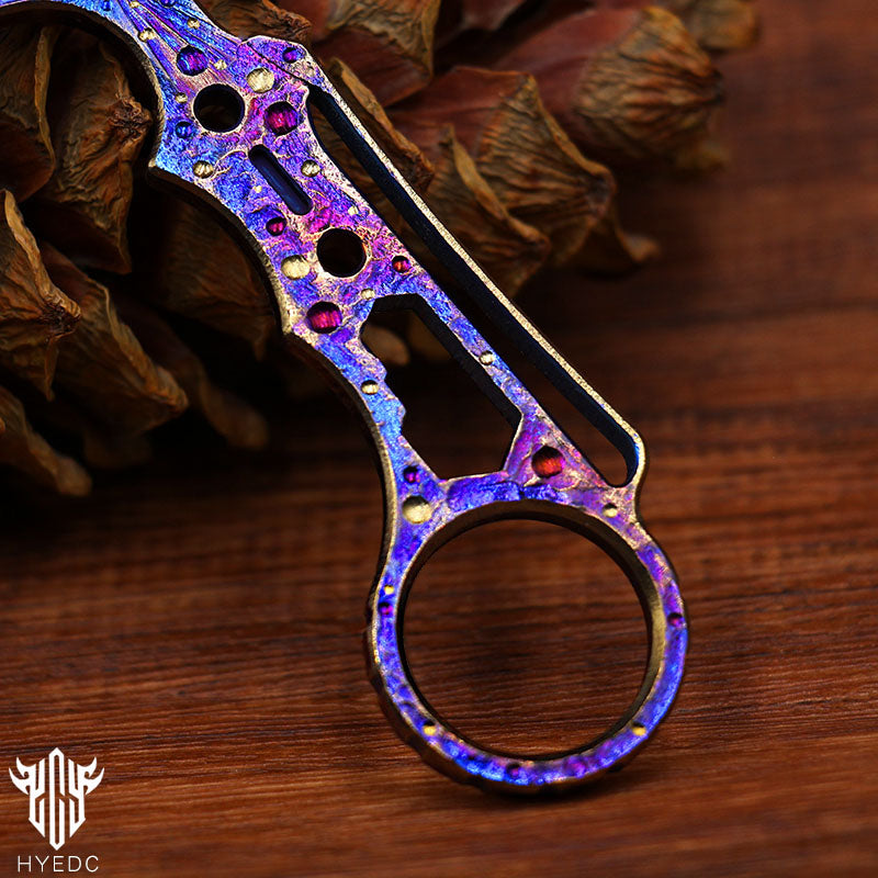 Star Sky Limited Edition Multi-Functional EDC Crowbar Bottle OpenerTool Titanium Alloy Tactical Window Breaker