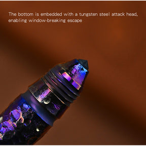 Starry Edition Titanium Portable Decompression Signature Pen Personalizes Self-defense EDC Broken Window High-end Tactical Pen