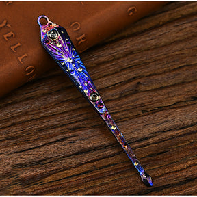 Star Sky Limited Portable Titanium Earpick Ear Scoop Titanium Alloy Ear Spoon Outdoor EDC Tool