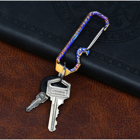 Titanium Alloy Star Sky Keychain Portable Pocket Multi Tool Keyring Outdoor EDC Bottle Opener Mini Survival Key Chain