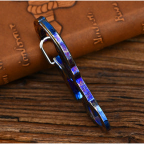 Star Sky Limited Edition Titanium Alloy Key Chain Multi-Function Car Bottle Opener Men's Pendant Key Chain EDC