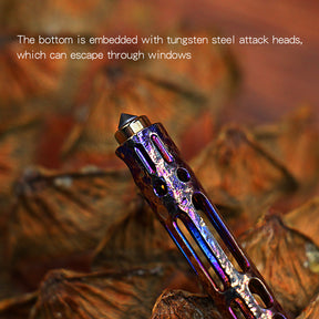 HCYEDC Star Sky Mini Titanium Alloy Tactical Pen Star Sky Limited Edition Metal Tungsten Steel Signature Pen EDC Emergency Defense Emergency Escape