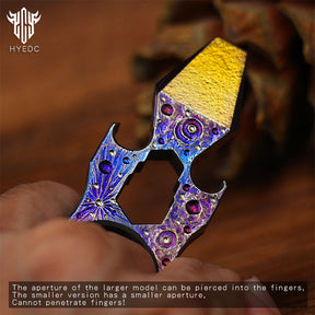 Star Sky Limited Edition Multi-Functional Bottle Opener EDC Tool Titanium Alloy Tactical Window Crowbar Breaker