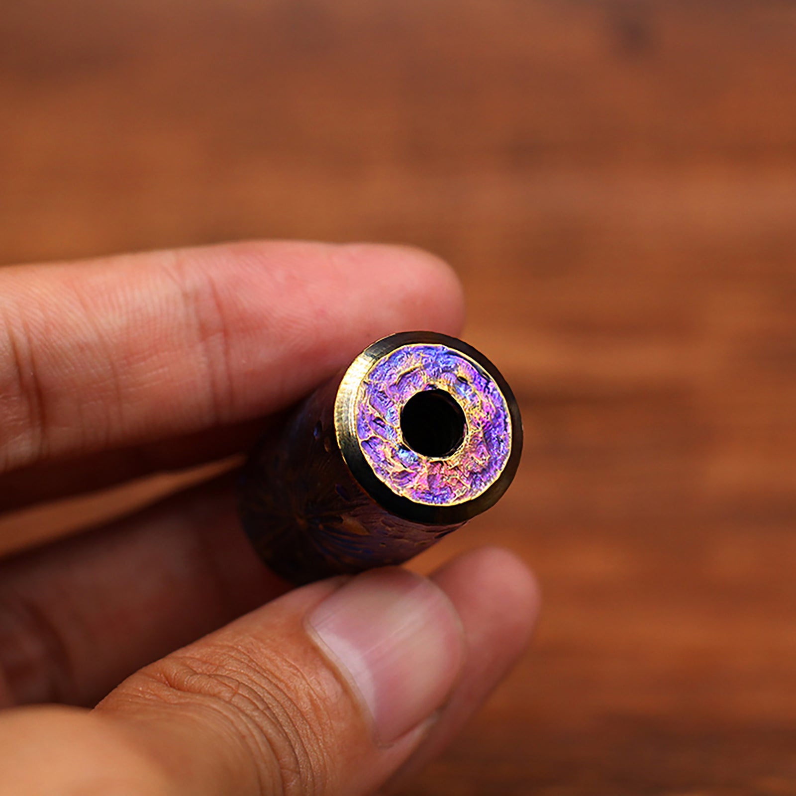 Star Sky Limited Edition Colorful Titanium Alloy Knife Beads Paracord Umbrella Rope Bead DIY Pendant