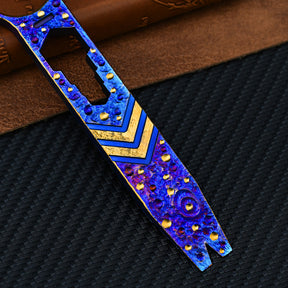 Star Sky Limited Titanium Alloy Crowbar Portable Multitool Wrench Multifunctional Survival Tool Outdoor Bottle Opener EDC