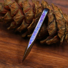 Limited Edition Hand Carving Starry Sky Titanium alloy EDC Outdoor  Multifunctional Tool Tactical Pry bar Bottle TacticalOpener