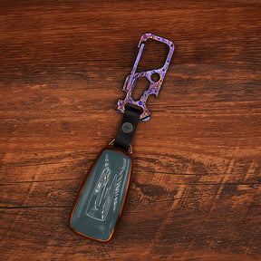 Star Sky Limited Edition Titanium Alloy Key Chain EDC Multi-Function Car Bottle Opener Men's Pendant Key Chain