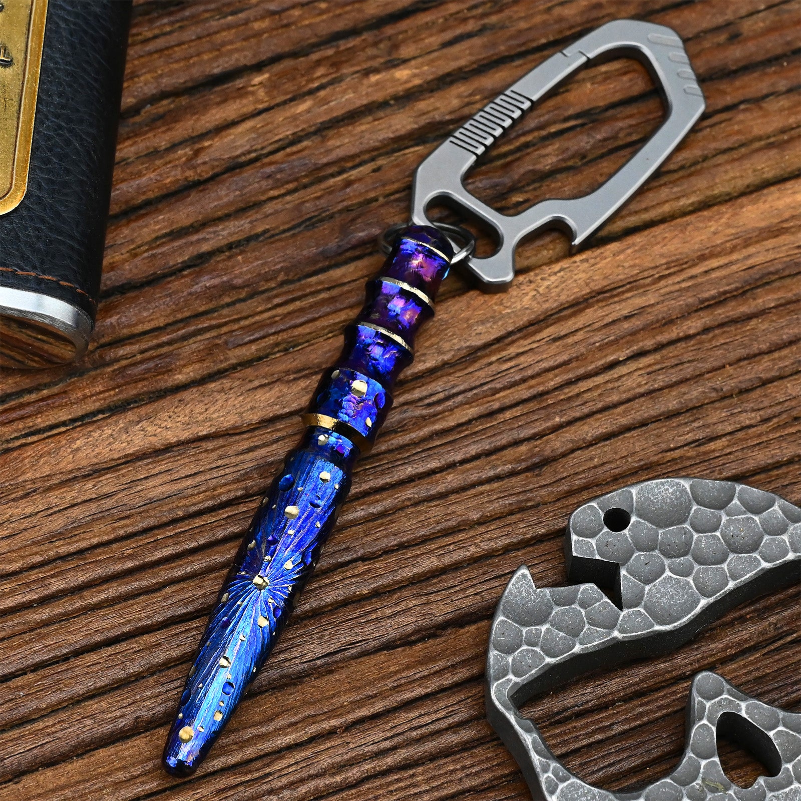 Star Sky Limited Edition Mini Tactical Pen Titanium Alloy Metal Tungsten Steel EDC Signature Pen for Tactical Writing