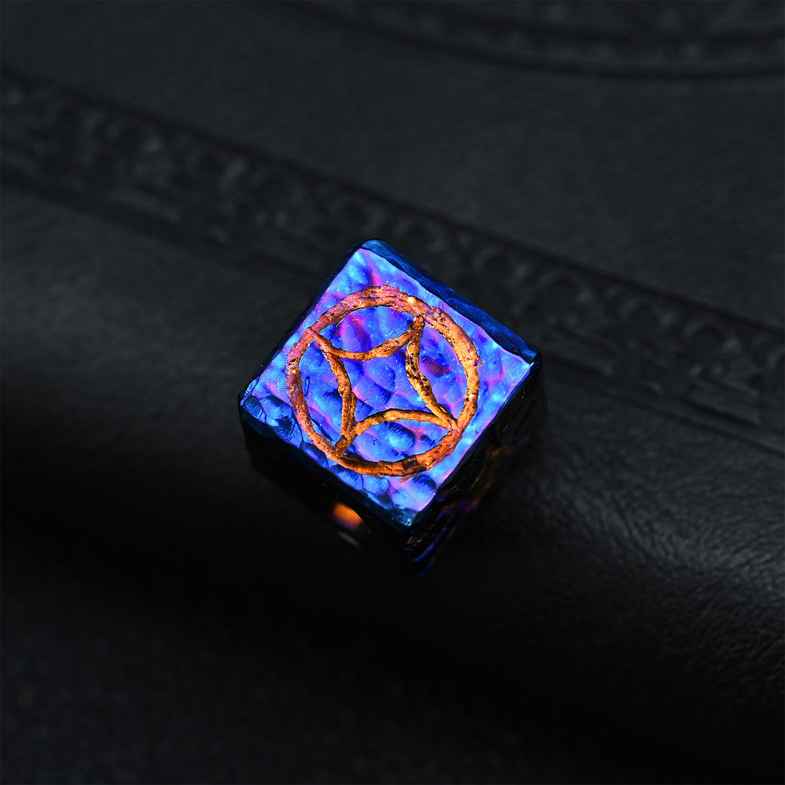 Star Sky Limited Titanium Alloy Knife Beads Umbrella Pendant Rope Knife Pendant Outdoor Camping Gadget Bracelet EDC