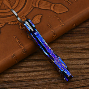 Star Sky Hand Titanium Alloy Tactical Pen Multifunctional Window Breaker Writing Pen Tool Business Signature Writing Pen EDC