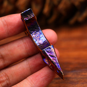 Starry Sky Limited Edition Hand Carving Titanium Crowbar Outdoor Multi Functional Survival Tool Bottle Opener Portable EDC