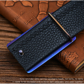 Star Sky Limited Titanium Metal Belt Buckle For Men Stainless For Leather Craft Jeans Webbing Replacement Buckle Accessories EDC