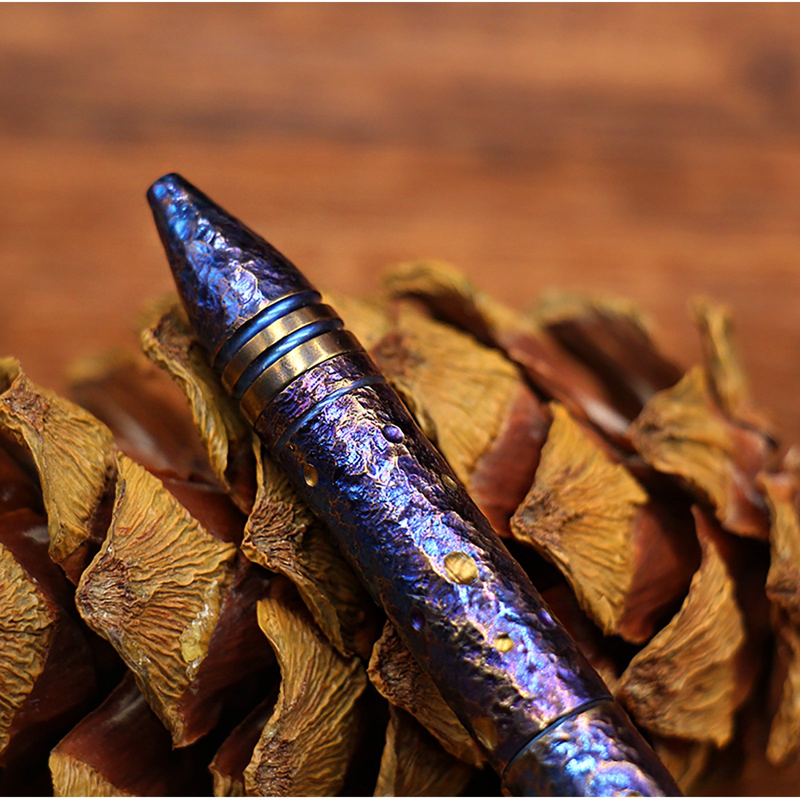 Titanium Alloy Tactical Pen Hand Carved Star Sky Limited Edition Tungsten Pen Decompression Metal Signature Neutral Pen EDC